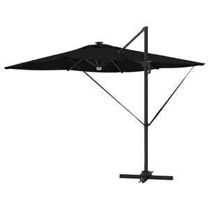 Parasol Roma Nero 286 x 285 x 270 cm Alluminio e Poliestere 42003355