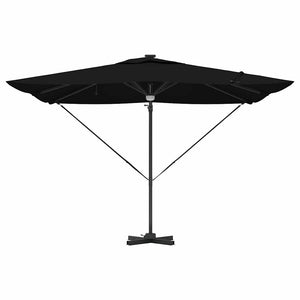 Parasol Roma Nero 286 x 285 x 270 cm Alluminio e Poliestere 42003355