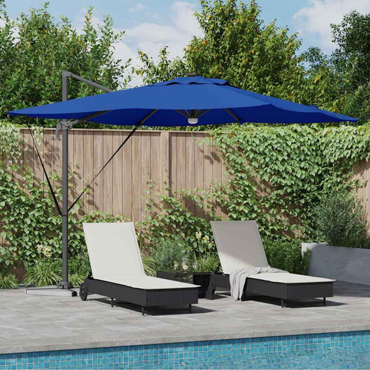 Parasol Roma Blu 286 x 285 x 270 cm Alluminio e Poliestere 42003356