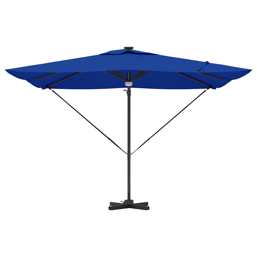 Parasol Roma Blu 286 x 285 x 270 cm Alluminio e Poliestere 42003356