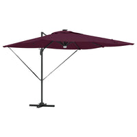 Parasol Roma Rosso 286 x 285 x 270 cm Alluminio e Poliestere 42003357