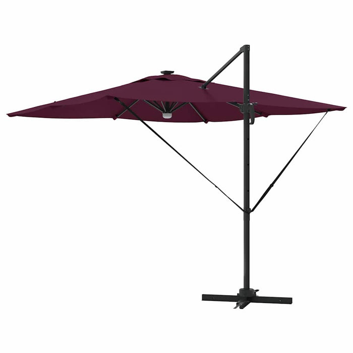 Parasol Roma Rosso 286 x 285 x 270 cm Alluminio e Poliestere 42003357