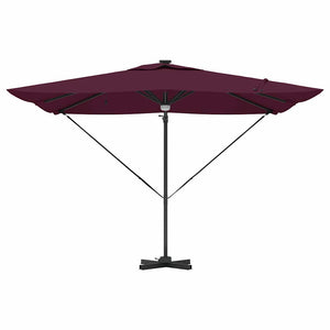 Parasol Roma Rosso 286 x 285 x 270 cm Alluminio e Poliestere 42003357