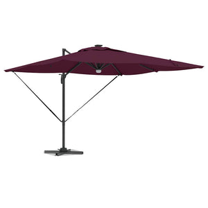 Parasol Roma Rosso 286 x 285 x 270 cm Alluminio e Poliestere 42003357