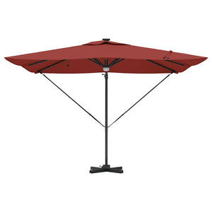 Parasol Roma Rosso 286 x 285 x 270 cm Alluminio e Poliestere 42003358
