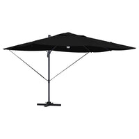 Parasol Roma a braccio Nero e Nero 352 x 251 x 265 cm 42003363