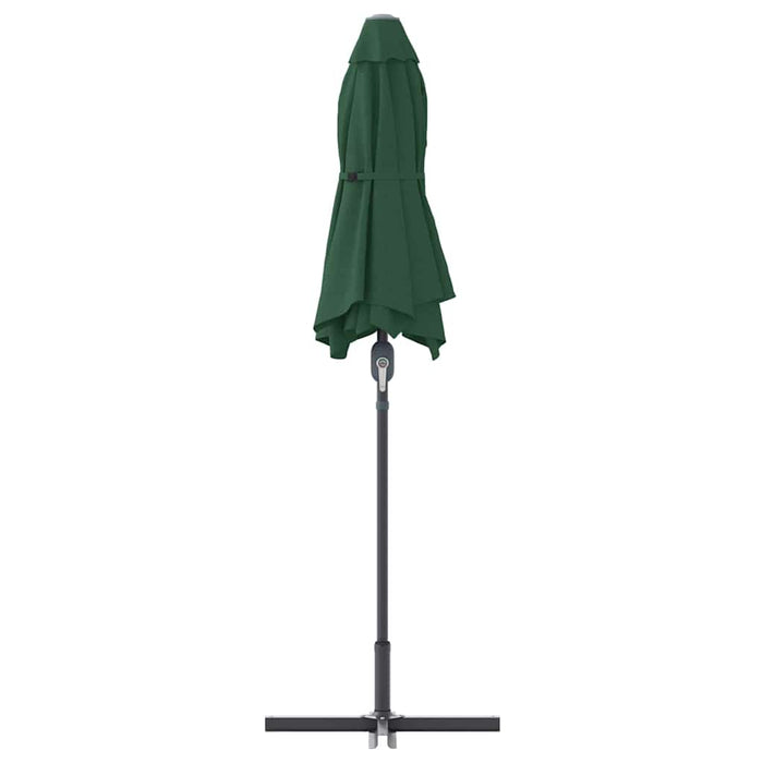 Ombrello da giardino Verde 370 x 197 x 239 cm 42003368