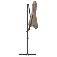 vidaXL Ombrellone a braccio da giardino Talpa 372 x 198 x 243 cm