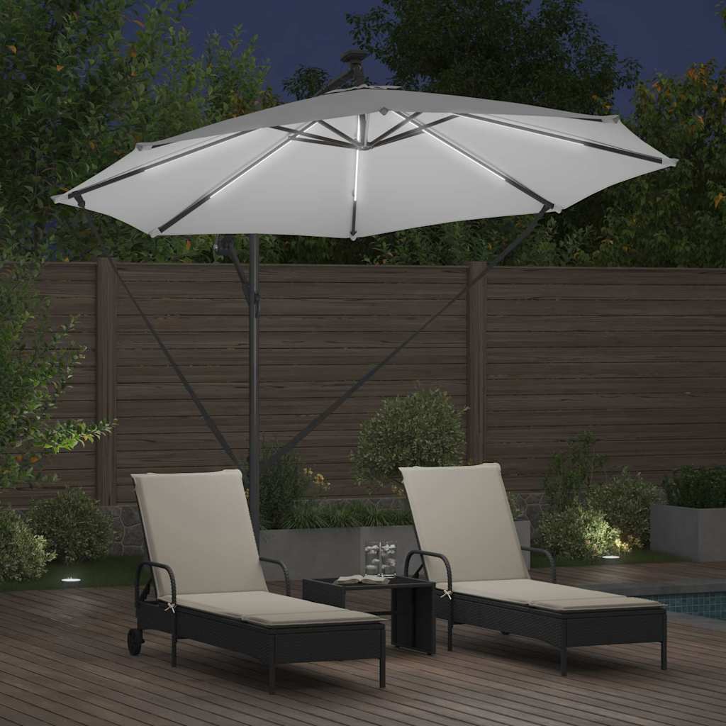 Ombrello a bilanciere a forma di banana Sabbia 42003383