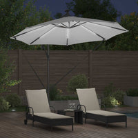 Ombrello a bilanciere a forma di banana Sabbia 42003383