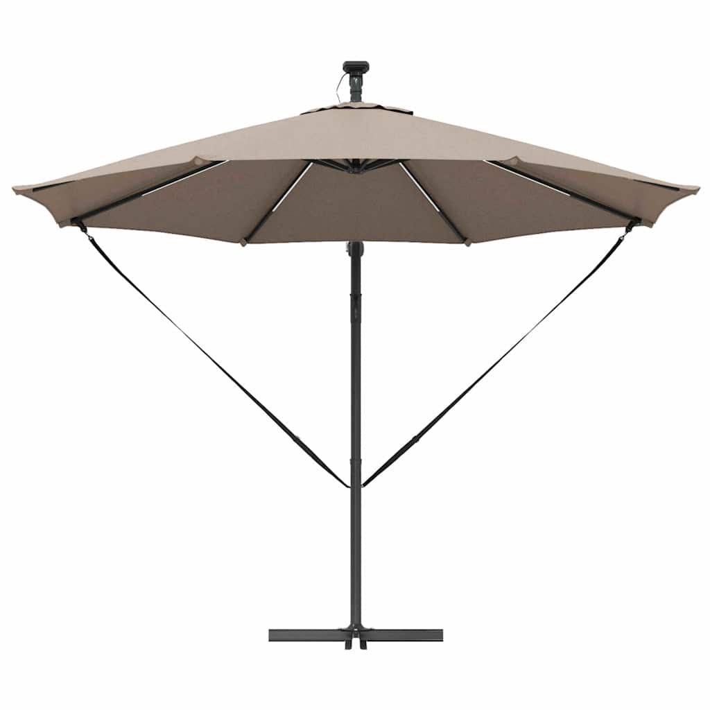 vidaXL Ombrello a bilanciere a forma di banana Talpa