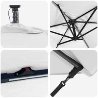 Ombrello a bilanciere a forma di banana Sabbia 42003391