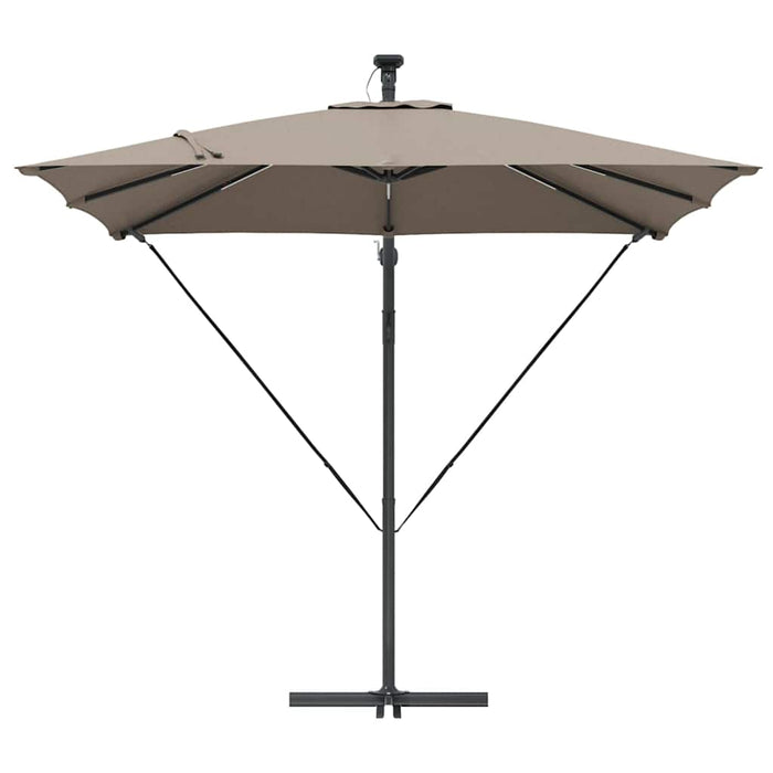 vidaXL Ombrello a bilanciere a forma di banana Talpa