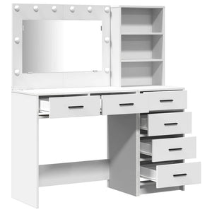 Tavolo da Trucco Bianco 78.5 x 41 x 135 cm Legno multistrato 3334191