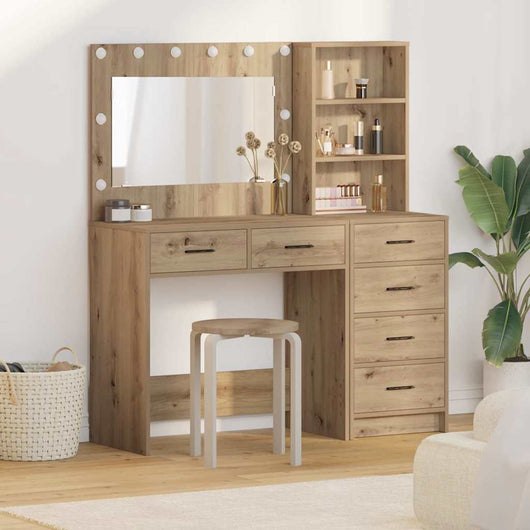 Tavolo da Trucco Marrone 78.5 x 41 x 135 cm Legno multistrato 3334199