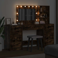 Tavolo da Trucco con cassetto 3 pcs Marrone 40 x 41 x 135 cm 3334213