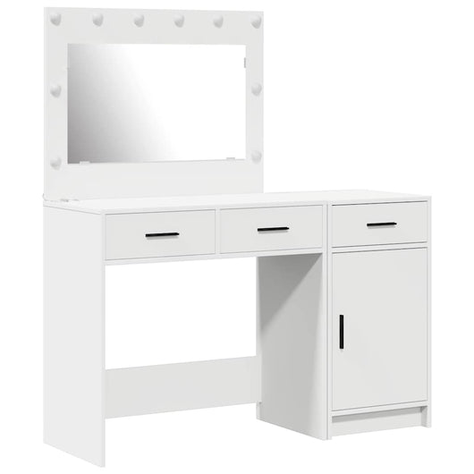 Tavolo da Trucco 2 pcs Bianco 40 x 41 x 75 cm Legno multistrato 3334227
