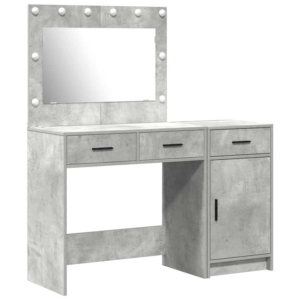 Tavolo da Trucco 2 pcs Grigio 40 x 41 x 75 cm Legno multistrato 3334230