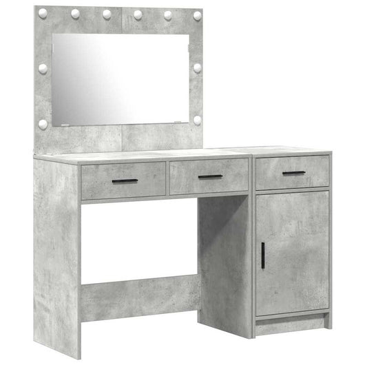 Tavolo da Trucco 2 pcs Grigio 40 x 41 x 75 cm Legno multistrato 3334230