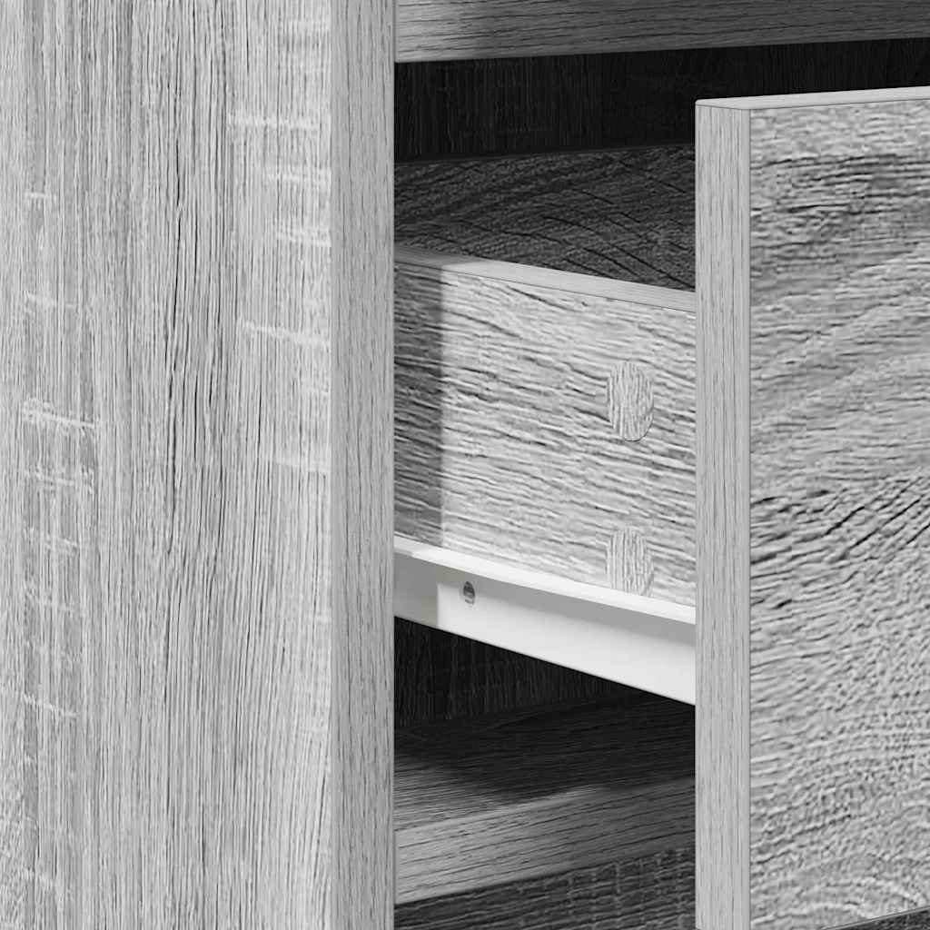 Tavolo da Trucco 2 pcs Grigio 40 x 41 x 75 cm Legno multistrato 3334232