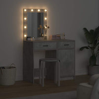 Tavolo da Trucco con cassetto 2 pcs Grigio 50 x 41 x 135 cm 3334239