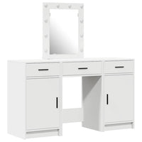Tavolo da Trucco Bianco 50 x 41 x 135 cm Legno multistrato 3334254