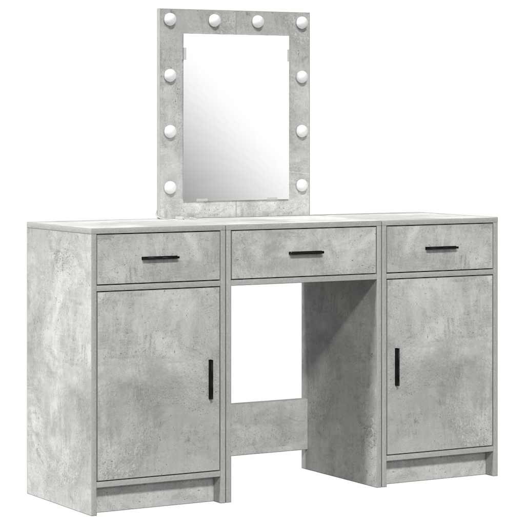 Tavolo da Trucco Grigio 50 x 41 x 135 cm Legno multistrato 3334257
