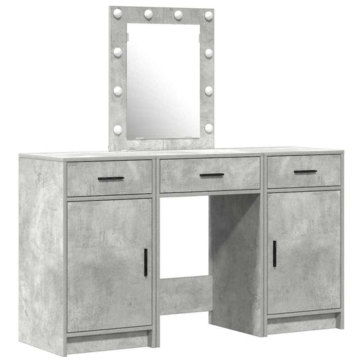Tavolo da Trucco Grigio 50 x 41 x 135 cm Legno multistrato 3334257