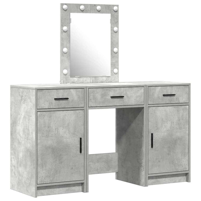 Tavolo da Trucco Grigio 50 x 41 x 135 cm Legno multistrato 3334257