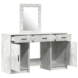 Tavolo da Trucco Grigio 50 x 41 x 135 cm Legno multistrato 3334257