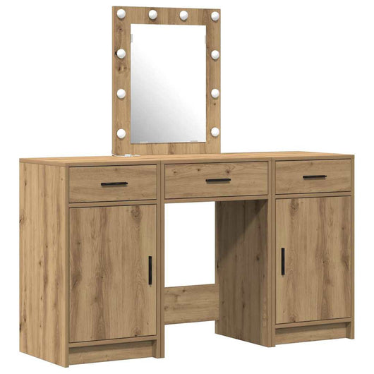 Tavolo da Trucco Marrone 50 x 41 x 135 cm Legno multistrato 3334262