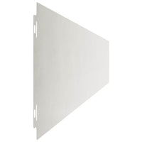 Bordure per Prato 30 pz 15x103 cm Acciaio Inossidabile 865988