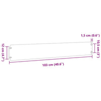 Bordure per Prato 30 pz 15x103 cm Acciaio Inossidabile 865988