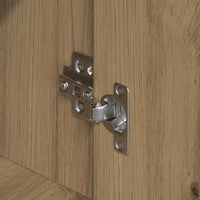 Credenza 2 pz-Set di 2 Buffet-Armadio da cucina Rovere artigianale 60 x 31 x 84 cm