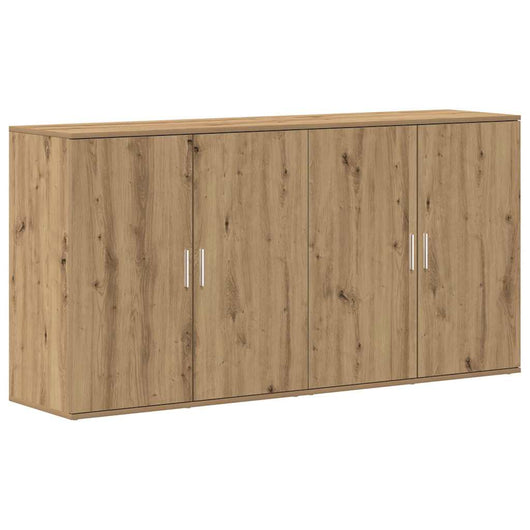 Credenza 2 pz-Set di 2 Buffet-Armadio da cucina Rovere artigianale 79 x 38 x 80 cm