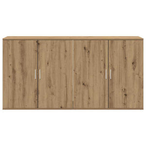 Credenza 2 pz-Set di 2 Buffet-Armadio da cucina Rovere artigianale 79 x 38 x 80 cm