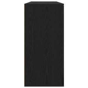 Sideboards 2 pcs Rovere nero 79 x 38 x 80 cm Legno multistrato 3334310