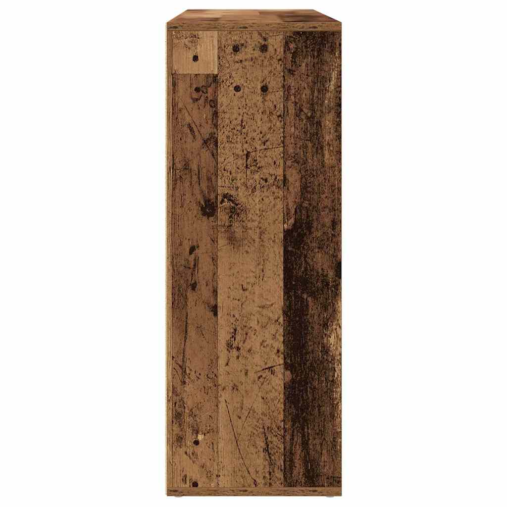 Credenza 2 pz-Set di 2 Buffet-Armadio da cucina Legno vecchio 60 x 31 x 84 cm Legno multistrato 554965