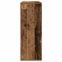 Credenza 2 pz-Set di 2 Buffet-Armadio da cucina Legno vecchio 60 x 31 x 84 cm Legno multistrato 554965