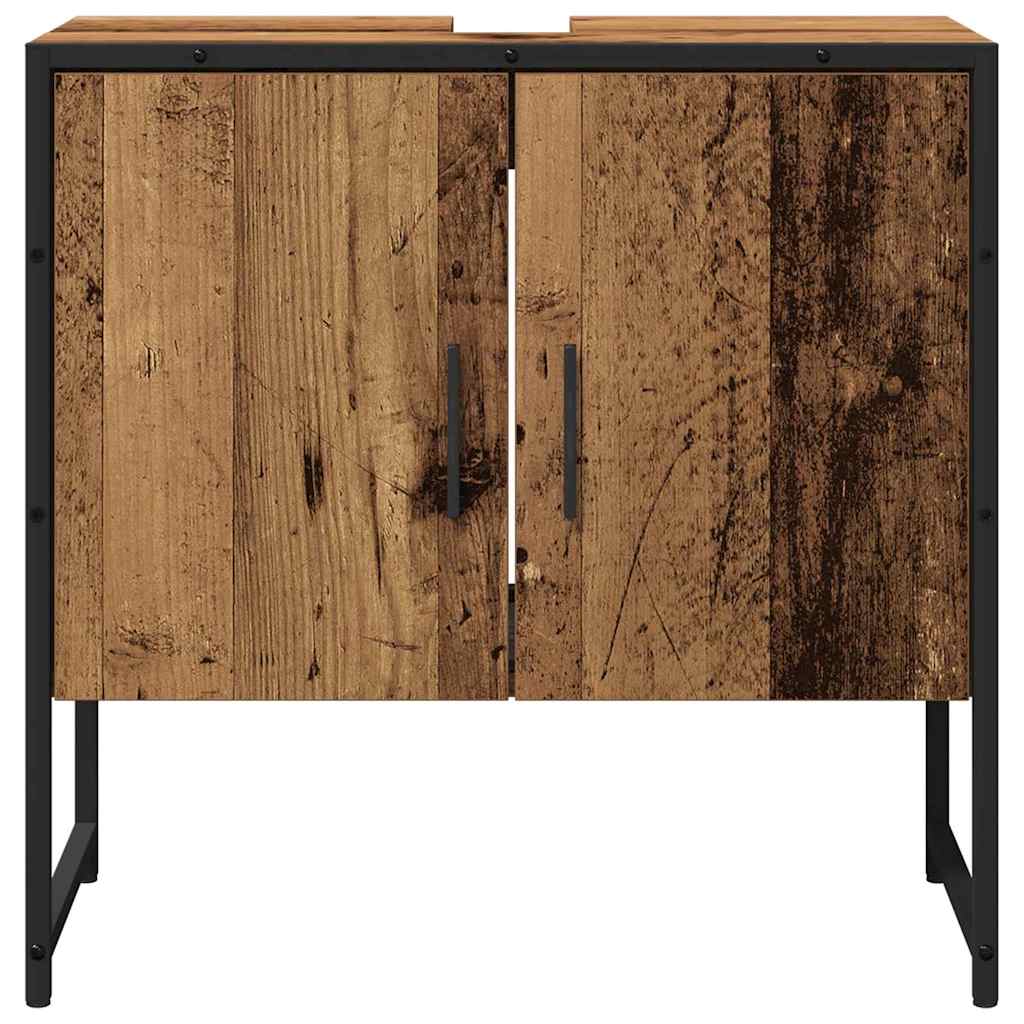 Set di mobili per il bagno 2 pcs Marrone 60 x 33 x 60 cm 3334327