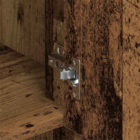 Credenza-Buffet-Armadio da cucina Legno vecchio 80 x 33 x 150 cm Legno multistrato 606333