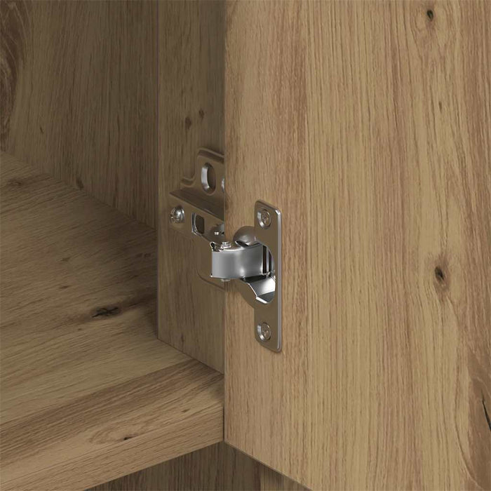 Alta Cassettiera rovere artigianale 80 x 33 x 150 cm 3334344