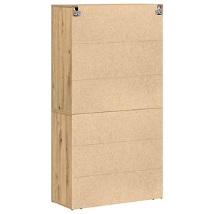 Alta Cassettiera rovere artigianale 80 x 33 x 150 cm 3334344