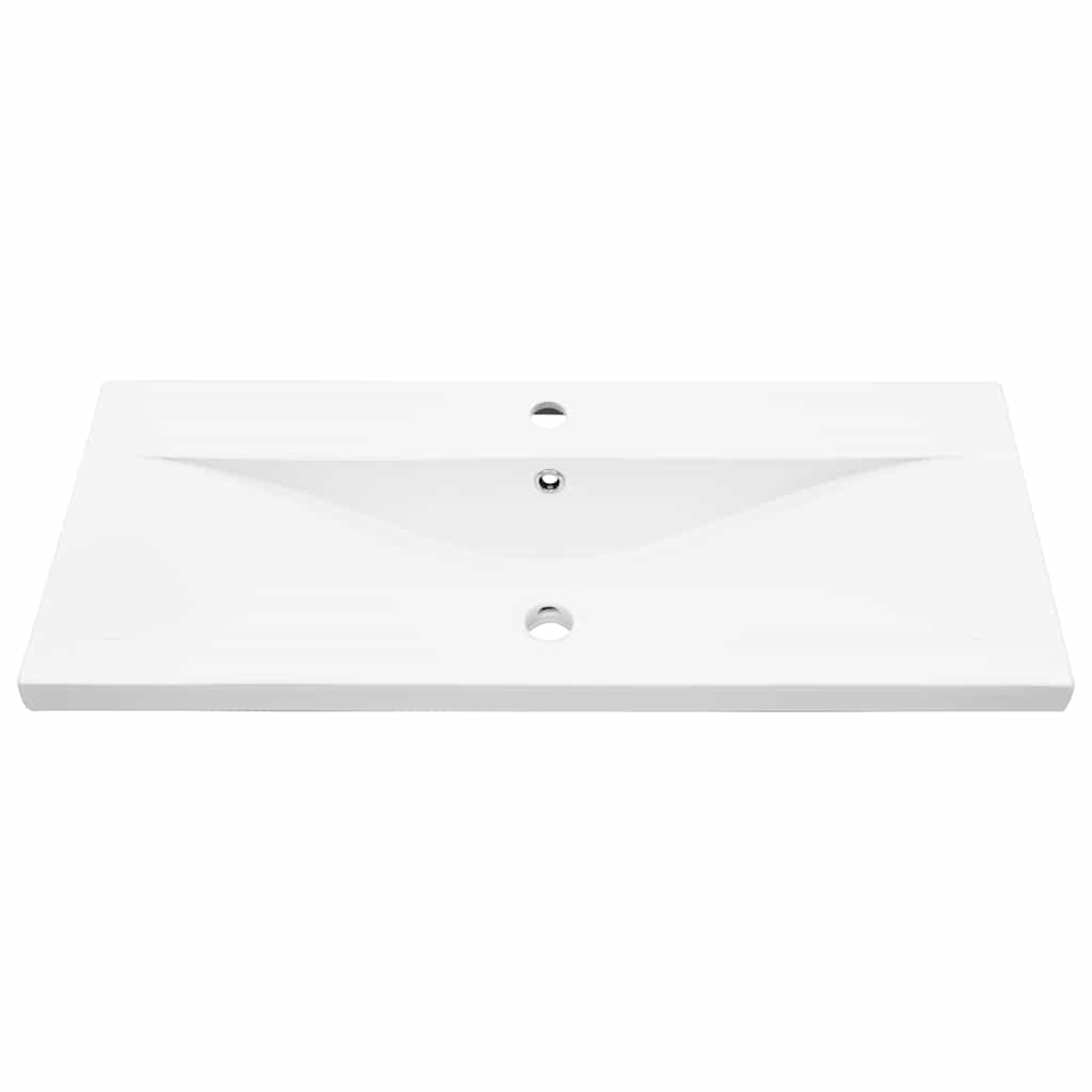 Set di Mobili per Bagno 4 pcs Rovere Nero 90 x 38.5 x 46 cm 3334354