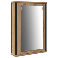 vidaXL Unità da Bagno 3 pcs Marrone 80 x 30 x 60 cm Legno multistrato