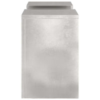 Supporti per piante 2 pcs Argento 24 x 24 x 35 cm 865810