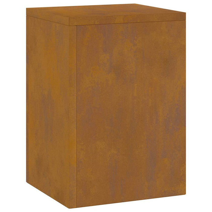 Supporti per piante 2 pcs Ruggine 24 x 24 x 35 cm 865812