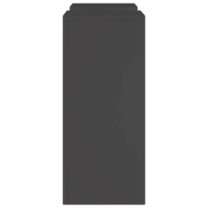 Supporti per piante 2 pcs Nero 24 x 24 x 55 cm Acciaio 865813