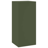 Supporti per piante 2 pcs Oliver verde 24 x 24 x 55 cm Acciaio 865816