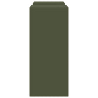 Supporti per piante 2 pcs Oliver verde 24 x 24 x 55 cm Acciaio 865816